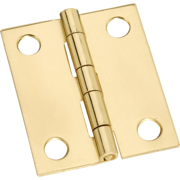 National Hardware Hinge Brass - Doors Hardware Hinge - 1-1/2 x 1-1/4 In. Multicolor