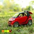 thumbnail image 6 of 1:32 Model Car Metal Diecast Toy Vehicle Kids Sound Light Gift For Smart ForTwo Accessories, 6 of 8