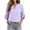 04-Purple, variant on Button Down Shirts for Women Dressy Stripe Blouses Long Sleeve Lapel Casual Tops Officewear
