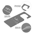 thumbnail image 3 of Uxcell 9.84" Door Hanger Sign Engraved Acrylic Sign Door Tag for Store Shop Dark Grey, 3 of 6