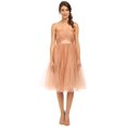 thumbnail image 1 of Donna Morgan Women's Kenna Mesh Tulle, Feather, 8, 1 of 4