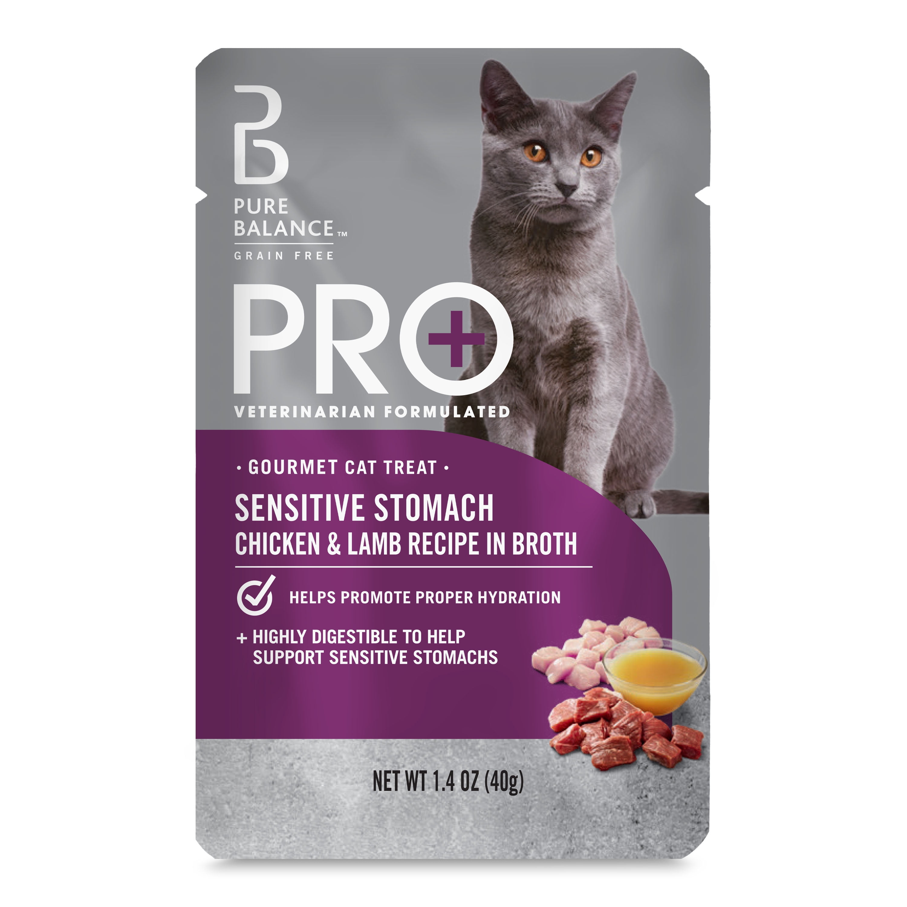 Pure Balance Pro Gourmet Cat Treat Sensitive Stomach Chicken And Lamb pure-balance-pro-gourmet-cat-treat-sensitive-stomach-chicken-and-lamb