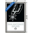 thumbnail image 3 of NBA San Antonio Spurs - Logo 21 Wall Poster, 22.375" x 34", Framed, 3 of 3