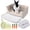 White, variant on White Large Pet Litter Box For Small Pets Including Rabbits Guinea Pigs Ferrets