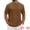 Brown, variant on DARING DIVA Men's Waffle Short Sleeve Crew Neck Solid Knitted T-Shirt M Black
