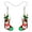 Black, variant on Acrylic Cute Christmas Stockings Earrings Cartoon Socks Dangle Jewelry For Women Holiday Party Gifts