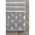 thumbnail image 6 of Rugs USA Mandia Striped Wool Area Rug, 4' x 6', Marlowe Grey, 6 of 6