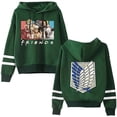 thumbnail image 1 of "Xishao Sudadera con Capucha De Manga Larga A Rayas" Xishao ropa, 1 of 2