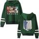 thumbnail image 1 of Xishao Sudadera con Capucha De Manga Larga A Rayas green 01 4XL green 01 4XL Xishao ropa, 1 of 2