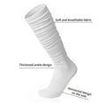 thumbnail image 4 of Tignapoo White G1 Rugby Socks - S/M Size (38-42) in Cotton, Polyester & Spandex Blend - Multiple Colors Available, 4 of 4