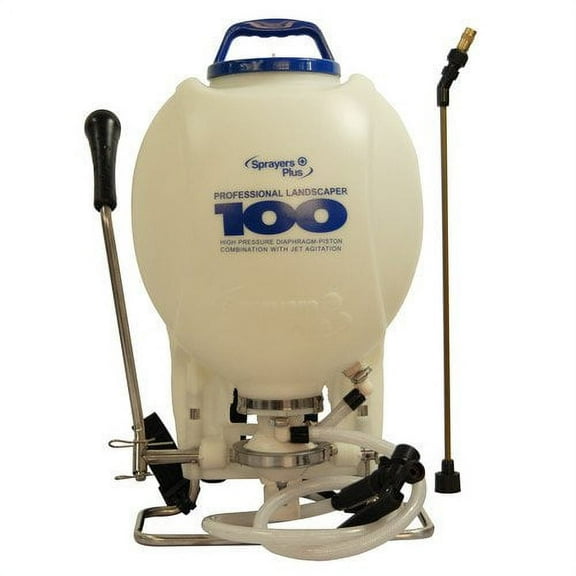 Sprayers Plus 4 gal Backpack Sprayer, 51 in L Hose 100