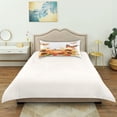 thumbnail image 4 of Ryvnso Satin Pillowcase Autumn Leaves Sunflowers Butterfly Pillow Cases Standard Size 40x20in, 4 of 6