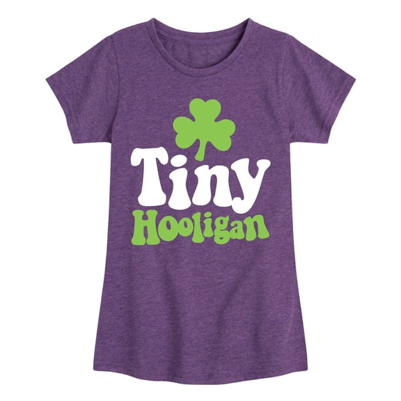Instant Message - St. Patrick's Day - Tiny Hooligan - Toddler And Youth Girls Short Sleeve Graphic T-Shirt