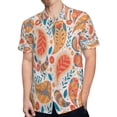 thumbnail image 4 of High Quality Hawaiian Shirts for Men Short Sleeve Aloha Beach Shirt Floral Summer Casual Button Down Shirts Blouses 4MIRIZ, 4 of 7