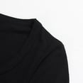 thumbnail image 2 of HSHDLDF Womens Long Sleeve Scoop Neck Ribbed Knit Fitted Casual Tops Tee Slim Basic Shirts, 2 of 7