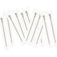 thumbnail image 1 of 10 pcs Silver Metal Teeth #3 Teeth Zippers - Kyezi Design & Craft (Off White, 4 inch), 1 of 1