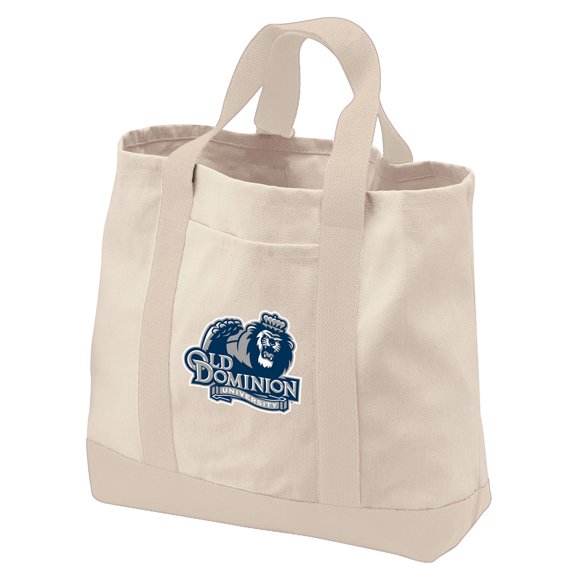 Old Dominion University Tote Bag or CANVAS Old Dominion University Shopping Bag TRAVEL BEACH SHOPPING
