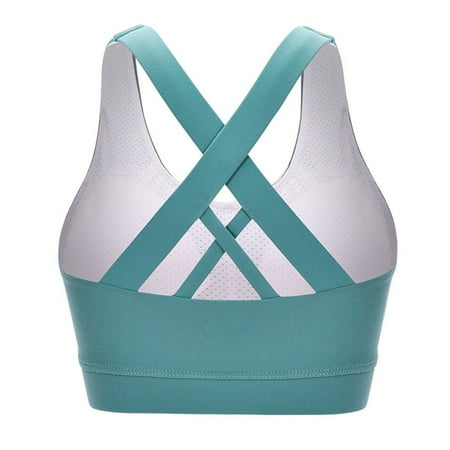 

Comfortable Women Sports Bra Support Sports Bras Workout Yoga Activewear Athletic Bra For Women 2XL Black