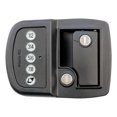 thumbnail image 1 of Lippert Components Entry Door Lock 2022114114 Paddle Type; With Dead Bolt; Keyless Entry Handle With Bluetooth Technology Via OneControl App/Keyed/Keypad; Fits Standard Latches; Left Hand; Black, 1 of 6