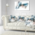 thumbnail image 3 of Designart Man Playing A Guitar Watercolor - Contemporary Throw Pillow - 12x20, 3 of 5
