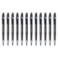 thumbnail image 1 of Plumas Uni-Ball Air Porous Point 0.7 mm Punta Media Negra Paquete de 12, 1 of 6