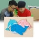 thumbnail image 4 of Tablero de rompecabezas de dibujos animados Juguetes Tablero de construcción Rompecabezas Juguete educativo Conoscitivo para coordinación ojo-mano Ballena Sunnimix Juguetes de rompecabezas, 4 of 6