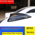 thumbnail image 4 of Antena de aleta de tiburón de fibra de carbono real para BMW F30F15, cubierta decorativa para techo, 4 of 5