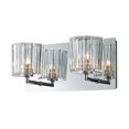 thumbnail image 1 of ElkGroup International BV4002-0-15 Sprocket 2 Light Vanity In Chrome And Clear Sprocket Cut Glass, 1 of 1