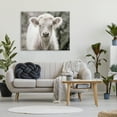 thumbnail image 2 of Stupell Industries White Cow Calf Portrait Animals & Insects Photography Gallery Wrapped Canvas Print Wall Art, 48 x 36, 2 of 7