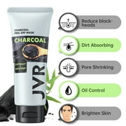 Blackhead Remover Mask, JVR 2 IN 1 Charcoal Peel Off Face Mask, Facial Mask Purifying and Deep Cleansing for All Skin Types 2.12 OZ