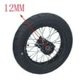 thumbnail image 2 of 1.85-12"Dirt Bike Rear Wheel Aluiminum Rim Circle With 90/90-12 Road Tire CRF KLX Kayo BSE Pit Bike Motorcycle Motocross, 2 of 7