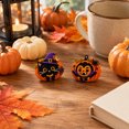 thumbnail image 3 of 4 Pack Halloween Diamond Art Kits, 3D Beaded Halloween Ornament DIY Kit, Spooky Vampire Bead Embroidery Craft Set, Handmade Pendant Making Supplies for Adults Beginners Holiday Decor Gift, 3 of 5