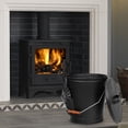 thumbnail image 3 of Segawe Durable 5 Gallon Ash Bucket with Lid and Shovel - Essential Tools for Fireplace Maintenance and Fire Pit Cleanup, 3 of 6