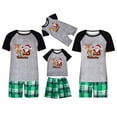 thumbnail image 4 of cllios Matching Family Christmas Pajamas for Family Matching Sets Holiday Xmas Jammies Sleepwear Set Adults Baby Kids Christmas Pjs Short Sleeve Loungewear Family Home Wear Clothes, 4 of 4