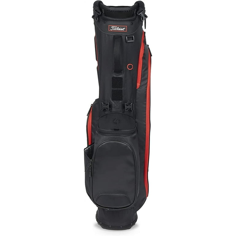 Titleist 90583 Players 4 2024 Golf Stand Bag - Black & Red