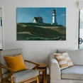 thumbnail image 6 of Edward.Hopper. Lighthouse Hill Large Canvas Printing Famous Paintings Wall Decoration Painting Artwork Gifts Canvas Painting Poster Wall Art Decorative Picture Prints Modern Decor 24x36inch(60x90cm), 6 of 6