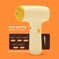 thumbnail image 4 of Wireless Hand Mixer Portable Electric Beater Stainless Steel Whisk with 2 Attachments USB Charging for Kitchen Supplies(Yellow),Hulucky, 4 of 9
