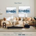 thumbnail image 4 of Elephant Stock Lake In The Valley Wall Art - Horizontal Canvas Wall Art - Living Room Wall Decor - Abstract Canvas - Gray And Blue Decor By Nan - 45" x 30", 4 of 8