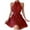 Red, variant on Drses Sleeveless Dress for Women Summer Women Fashion Summer Sleeveless Round Neck Solid Color Flounce Dress Sundress for Women 2024