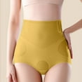 thumbnail image 2 of Body Shaper Tummy Control, Prolriy Womens Casual Womens Midriff Body Shaping Pants Large Siz Tight Body Beauty Abdominal Pants Activity Shorts Seamless Womens Underwear Yellow XL, 2 of 9