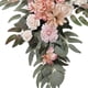 thumbnail image 3 of 2 piezas de flores artificiales de seda rústicas colgantes para corona de arco de boda Rosa champán, 3 of 9