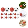 thumbnail image 4 of MasteelfCA 20pcs Sports Soccer Basketball Set Small House Outdoor Accessory Miniature Decor, 4 of 9