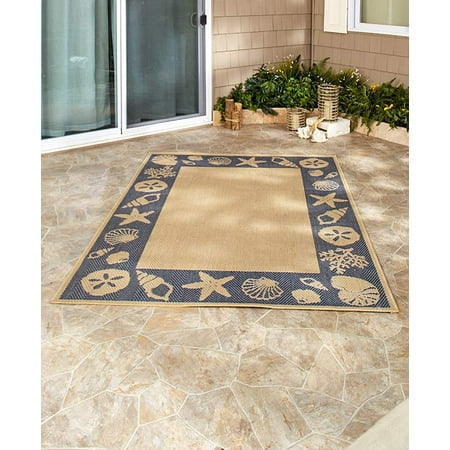 Themed 60x84 Indoor Outdoor Area Rug