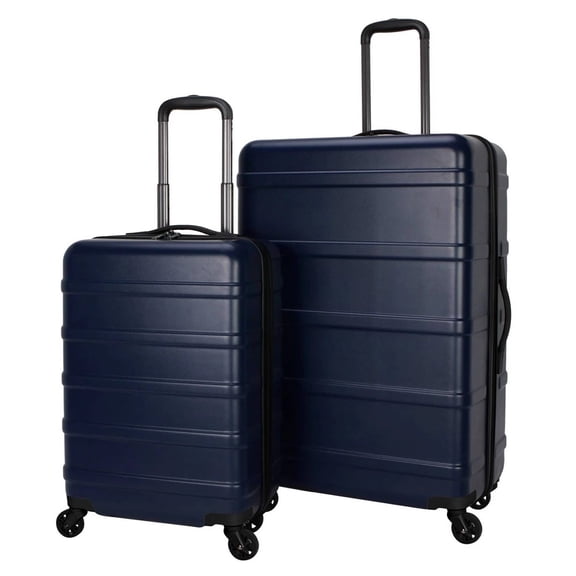 SKYLINE 2PC HARDSIDE SPINNER LUGGAGE SET - NAVY BLUE