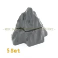 thumbnail image 1 of MOC-Bloque de construcción de roca Triangular  Piedra de Rocalla para pared  Barbacan  Rampart  montaña  bricolaje  iluminar  Compatible con juguete, 1 of 7