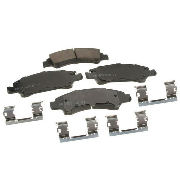 Front Brake Pad Set - Compatible with 2008 - 2014 Chevy Suburban 1500 2009 2010 2011 2012 2013