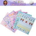 thumbnail image 5 of Gabby’s Dollhouse Stickers for Kids, 12 Sheet Gabby’s Dollhouse Sticker Book Set Including Puffy Stickers, 1000+ Stickers – Gabby, Mericat, Cakey, Pandy Paws, 5 of 9