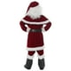 thumbnail image 4 of Txlixc Traje de Santa Claus, sombrero + Chal + abrigo + pantalones sueltos + zapatos + guantes + cinturón, traje de terciopelo para adultos / niños Txlixc moda, 4 of 8