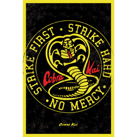 Cobra Kai Emblem Poster