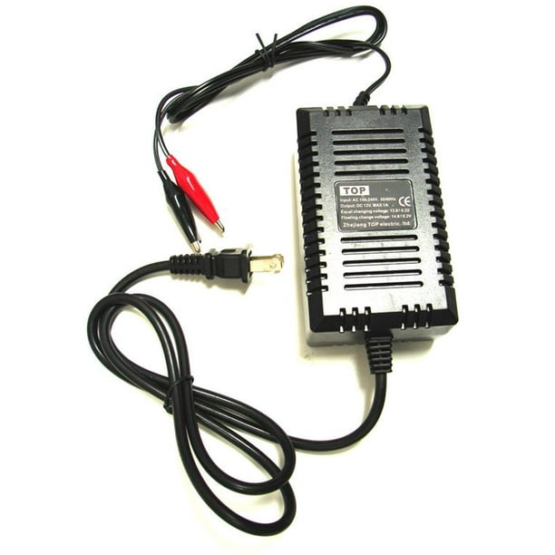 12 Volt battery Charger for Gas Scooter ATV Bike Snap On BC01